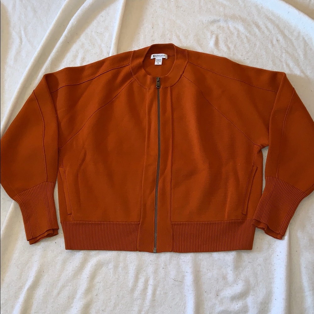 ATHLETA sequoia ladies XL zip cardigan - Picture 2 of 7